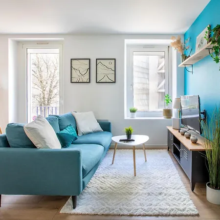 Apartmán Proche Centre Ville, Moderne & Cosy, Ultra Calme Mylhúzy